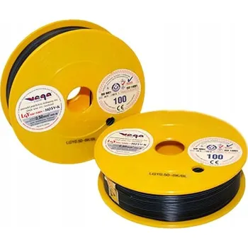 elektrický kabel Kabel LGY/H05V-K 0,50 mm2 100 m Černo-Modrý