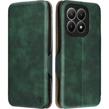 Pouzdro na mobilní telefon Peněženka Techsuit Safe Wallet Plus Xiaomi 15T zelená