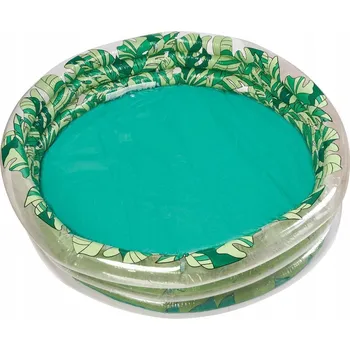 Dětský bazének Dětský nafukovací bazén 3 komory 150 cm listy, kvalitní provedení