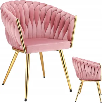 Jídelní židle ŽIDLE čalouněná velurem do jídelny GLAMOUR MODERNÍ obývací pokoj LATINA