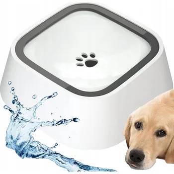 Miska pro psa Jedna plastová miska Verk Group bílá 1 l