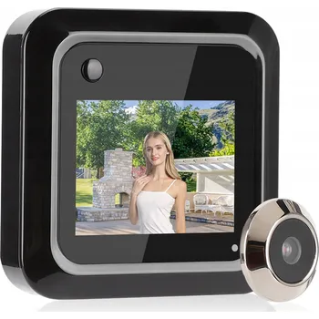 Dveřní kukátko ELEKTRONICKÉ DVEŘNÍ KUKÁTKO KUKÁTKO ŠIROKOÚHLÝ LCD