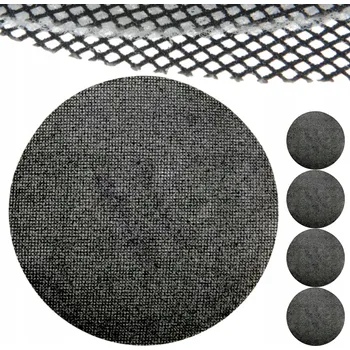 Brusný kotouč Brusná síťka na broušení 225 mm P120 x5 ks Hladítka na sádru Kotouče na suchý zip