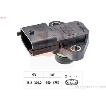 Čidlo automobilu Snímač, plnicí tlak EPS 1.993.345