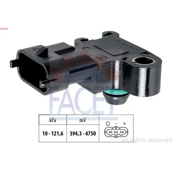 Čidlo automobilu Snímač barometrického tlaku vzduchu FACET 10.3195