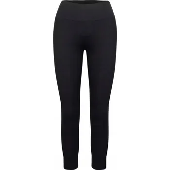 Dámské legíny Dámské žebrované bezešvé legíny ANIKA (Černé) L/XL