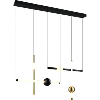 Trio 331510680 LED závěsné stropní svítidlo MELITA | 21W integrovaný LED zdroj | 2500lm | 2300+3000+4000K | Trio - SwitchDimmer + Sada inteligentní žárovky E14 s dálkovým ovladačem - RGB, WiZ