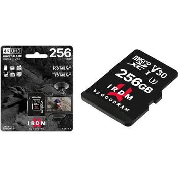 Paměťová karta Paměťová karta microSD Goodram s adaptérem 256 GB UHS-I U3