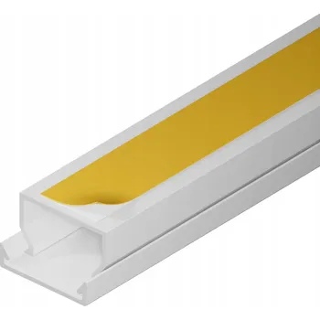 kabelová chránička EDO Technic Kabelová lišta s žlabem Samolepicí 25x16 Bílá 2m