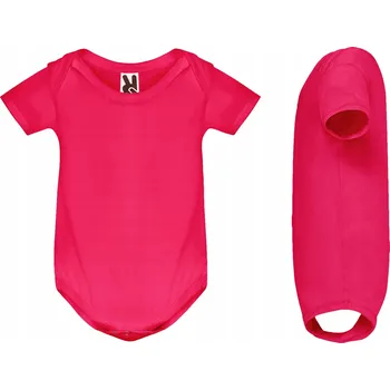 Kojenecký body BODY kojenecké BAVLNA Krátký Rukáv Roly HONEY 7200 ČERVENÉ 86