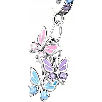 Přívěsek Charms Přívěsek Barevní Motýlci Charms Trusky