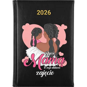 Kalendář Knižní kalendář 2026 A5 FunnyCase černý