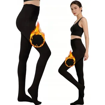 Dámské legíny Dámské legíny s Legíny , termo zimní teplé silné legíny, velikost L