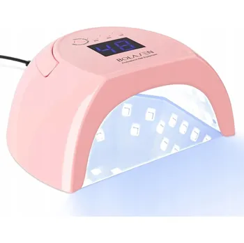 UV lampa na nehty UV LED LAMPA NA NEHTY 80W | NA HYBRIDNÍ GELY SILNÁ | BOLASEN | RŮŽOVÁ