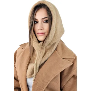 Dámské spodní prádlo Kamea zimní čepice béžová, univerzální velikost