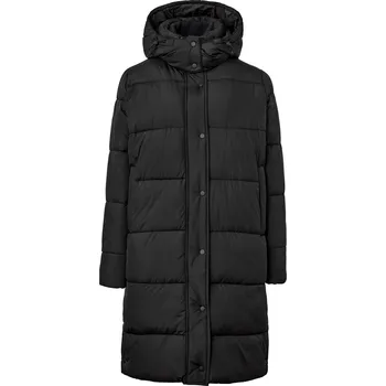 Dámský kabát 646349 - Tchibo - Prošívaný kabát s kapucí - pro ženy - vel. 44 - barva: černá