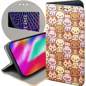 Pouzdro na mobilní telefon Flipové pouzdro Hello Case pro Xiaomi Redmi Note 12 4G béžové