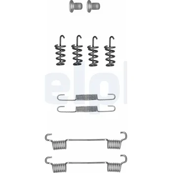 Brzdová čelist Sada příslušenství, parkovací brzdové čelisti DELPHI LY1428