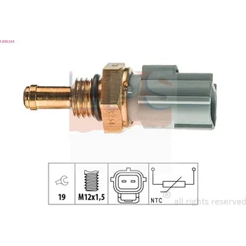 Čidlo automobilu Snímač, teplota chladiva EPS 1.830.234