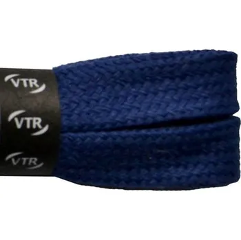 Tkaničky do bot VTR Tkaničky bavlněné ploché modré 90 cm