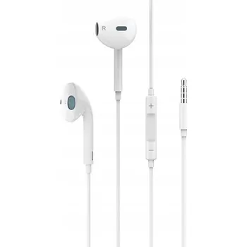 Sluchátka USAMS Stereo sluchátka EP-22 jack 3,5mm bílá