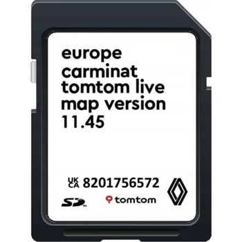 Bezpečnostní kamera MAPA RENAULT KARTA 11.25 CARMINAT LIVE MEGANE CLIO LAGUNA SCENIC 2025 PL