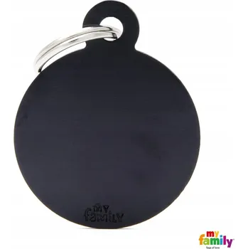 Sprchový držák Adresář kulatý My Family černý