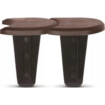 Zahradní obrubník Zahradní lem plast 380 cm x 11 cm hnědý