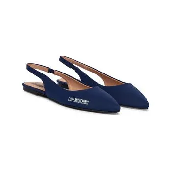 Dámské baleríny Baleríny LOVE MOSCHINO JA11021G1OIM0750 Tmavomodrá 35