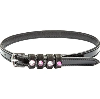 Čištění pro koně Imperial Riding Řemínky ke špornám Pardouz Imperial Riding, pár, black lack/amethyst