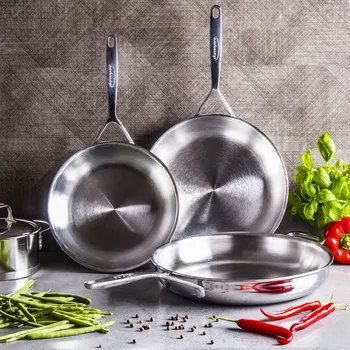 Sada nádobí DEMEYERE Multiline 7 3 ks. - pánve z nerezové oceli