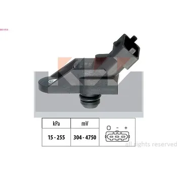 Čidlo automobilu Senzor tlaku sacího potrubí KW 493 014