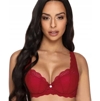 Podprsenka MAT vyztužená podprsenka červená velikost 75A