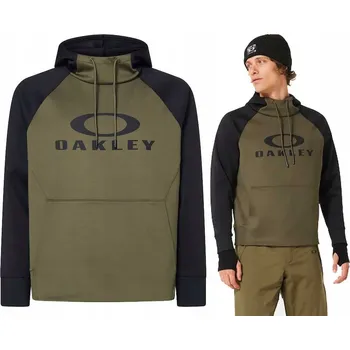 Pánská mikina Pánská mikina OAKLEY SIERRA DWR FLEECE HOODY 2.0 khaki XL