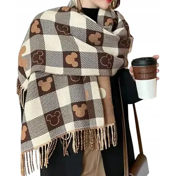 Šátek SNM šála vícebarevná 195 cm - dámská