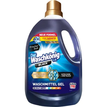 Prací prostředek Der Waschkonig černý prací Gel 110 praní 3.305 l