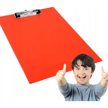 Obraz Deska s klipem A4 červená Clipboard Penword