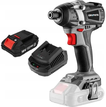 GRAPHITE RÁZOVÝ UTAHOVÁK AKUMULÁTOR 2AH BEZKARTÁČOVÝ 58G024 SADA AKU