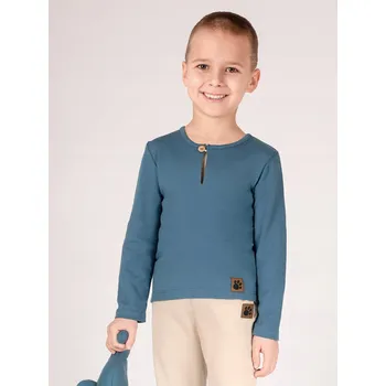 Chlapecká mikina Nicol dětská mikina s dlouhým rukávem bavlna vícebarevná velikost 86