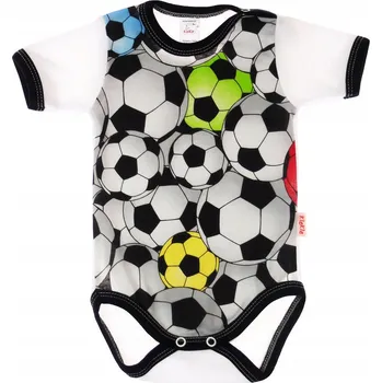 Kojenecký body Body s KRÁTKÝM rukávem 100% Bavlna MÍČE vel. 104 KLEKLE