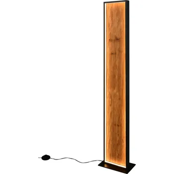 Trio 455510130 LED stojací lampa KALEA | 35W integrovaný LED zdroj | 4100lm | 3000K | s vypínačem + Trio 983-3400 3x LED žárovka TROPFEN 1x4W | E14 | 470lm | 3000K