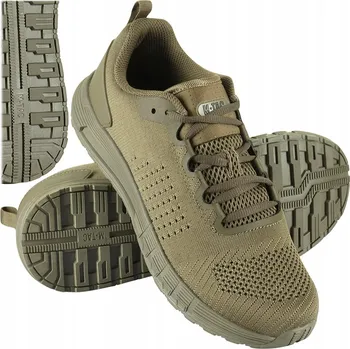 Pánská treková obuv PÁNSKÉ SPORTOVNÍ TREKOVÉ BOTY LETNÍ LEHKÉ M-TAC SNEAKERS OLIVOVÉ 44