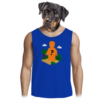 Pánské tílko Bastard Lego postava z vlastní fotky pánské tílko Royal Blue