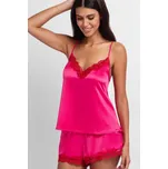 Dorina saténové kraťasy růžové - DOROPK0166/růžová / L DOR5E004-PK0166