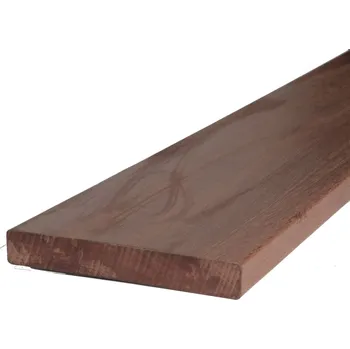 DLH Hrdina, spol. s r.o. Massaranduba hladka/hladka 100 mm Délka: 3970 mm, Hloubka: 21 mm