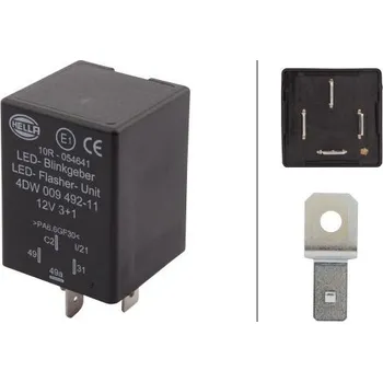 Směrový světlomet Přerušovač blinkru HELLA 4DW 009 492-111