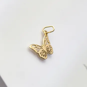 Přívěsek Přívěsek zlatý LeksusGold motýl Au 585 s možností gravírování