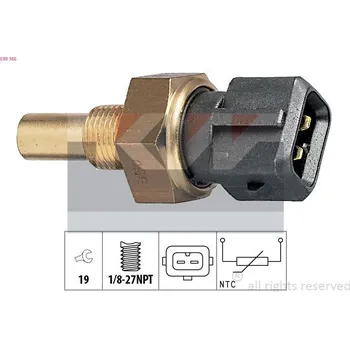 Čidlo automobilu Snímač, teplota chladiva KW 530 165