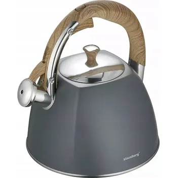 Varná konvice Tradiční ocelová Konvice Klausberg 3 l šedá