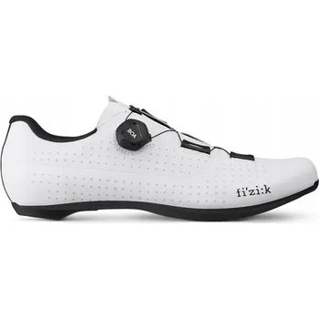 Pánská sportovní obuv Boty zapínané do pedálů FIZIK BUTY TEMPO OVERCURVE R4 WHITE - BLACK 43,5 silniční vel. 43,5